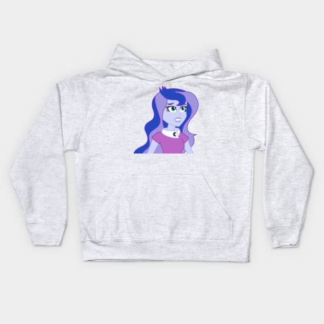 Vice Principal Luna Kids Hoodie by CloudyGlow